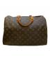 LOUIS VUITTON（ルイ ヴィトン）の古着「ハンドバッグ スピーディ40」｜ブラウン