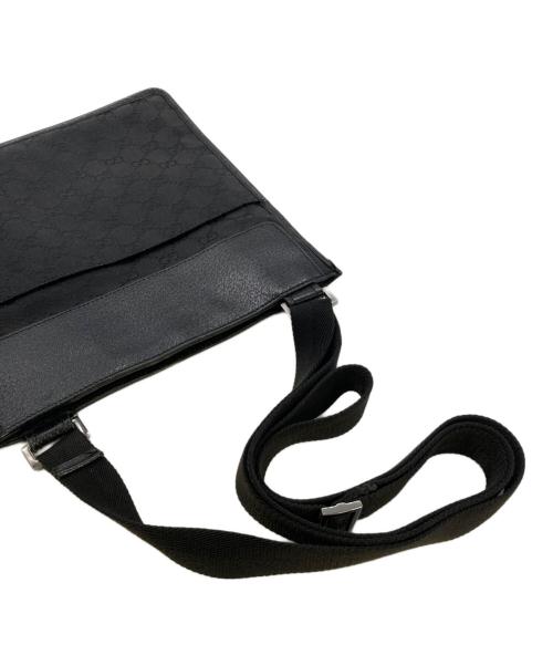 GUCCI（グッチ）GUCCI (グッチ) ショルダーバッグ グッチシマ ブラックの古着・服飾アイテム