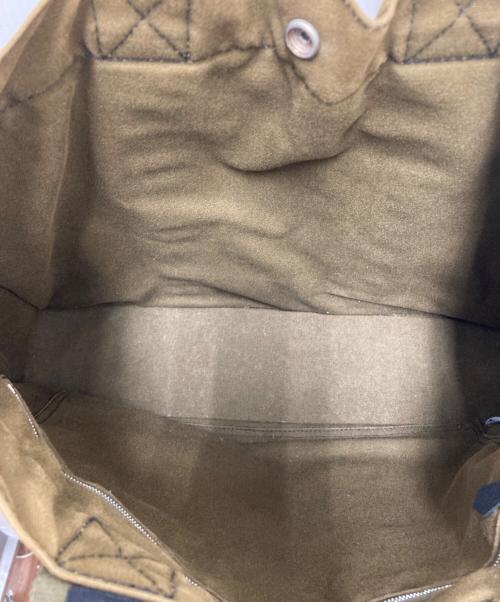 HERMES（エルメス）HERMES (エルメス) ハンドバッグ　フールトゥ オリーブ×ネイビーの古着・服飾アイテム