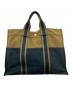 HERMES（エルメス）の古着「ハンドバッグ　フールトゥ」｜オリーブ×ネイビー