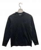 MONCLERモンクレール）の古着「長袖カットソー」｜ブラック