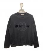 MONCLERモンクレール）の古着「長袖カットソー」｜ブラック