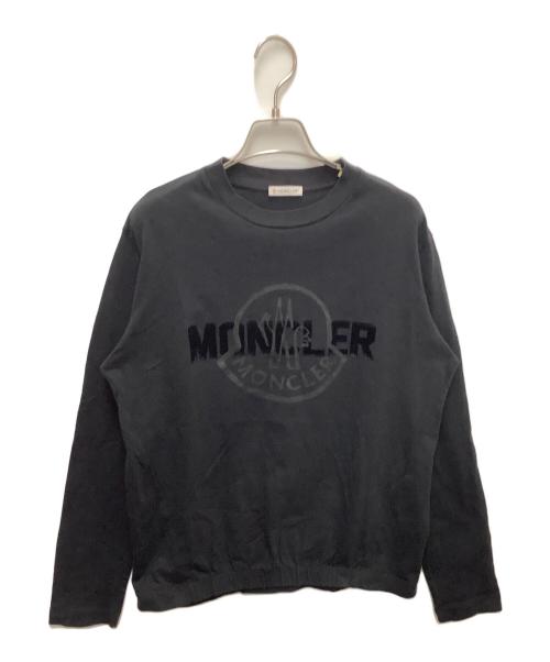 MONCLER（モンクレール）MONCLER (モンクレール) 長袖カットソー ブラック サイズ:Sの古着・服飾アイテム