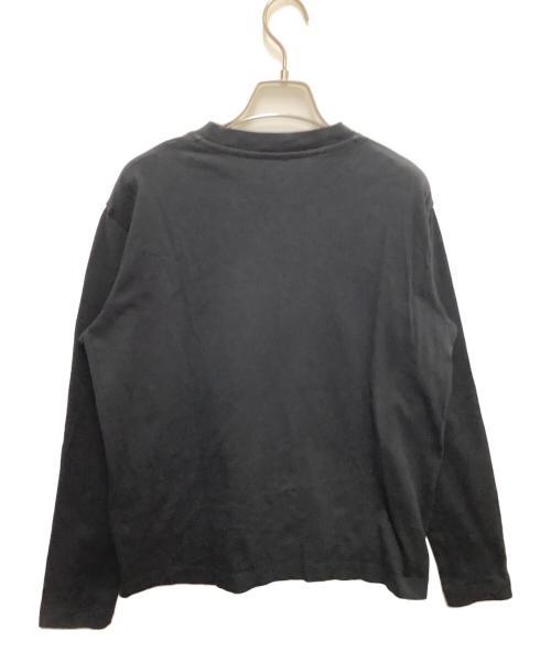 MONCLER（モンクレール）MONCLER (モンクレール) 長袖カットソー ブラック サイズ:Sの古着・服飾アイテム