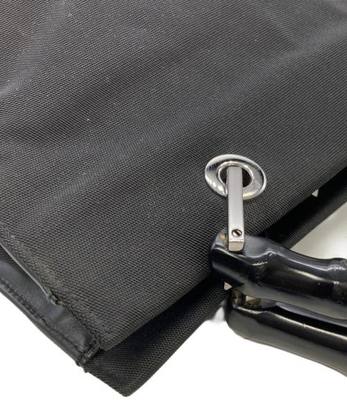 GUCCI（グッチ）GUCCI (グッチ) バンブーハンドバッグ　 ブラックの古着・服飾アイテム