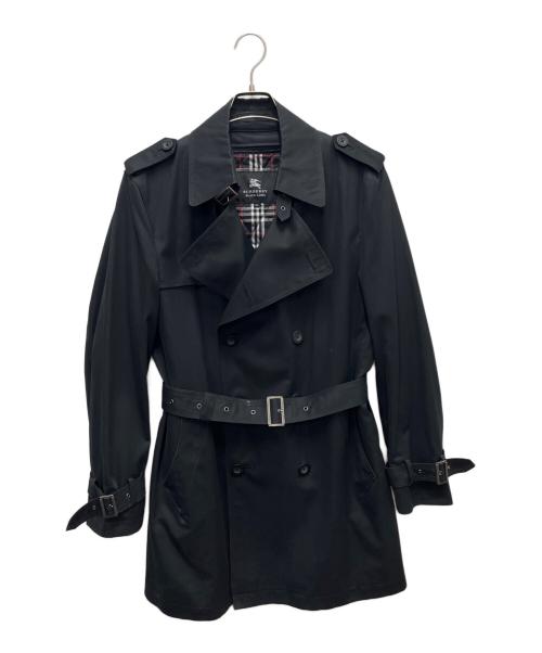 BURBERRY BLACK LABEL（バーバリーブラックレーベル）BURBERRY BLACK LABEL (バーバリーブラックレーベル) ライナー付トレンチコート ブラック サイズ:SIZE Mの古着・服飾アイテム