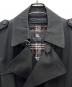 BURBERRY BLACK LABEL (バーバリーブラックレーベル) ライナー付トレンチコート ブラック サイズ:SIZE M：12000円
