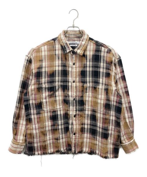 JOURNAL STANDARD（ジャーナルスタンダード）JOURNAL STANDARD (ジャーナルスタンダード) レギュラーカラーシャツ ベージュ サイズ:SIZE Mの古着・服飾アイテム