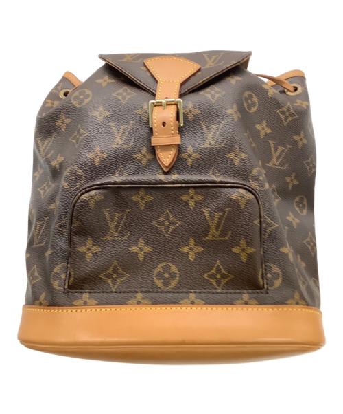 LOUIS VUITTON（ルイ ヴィトン）LOUIS VUITTON (ルイ ヴィトン) リュック ミニモンスリ ブラウンの古着・服飾アイテム