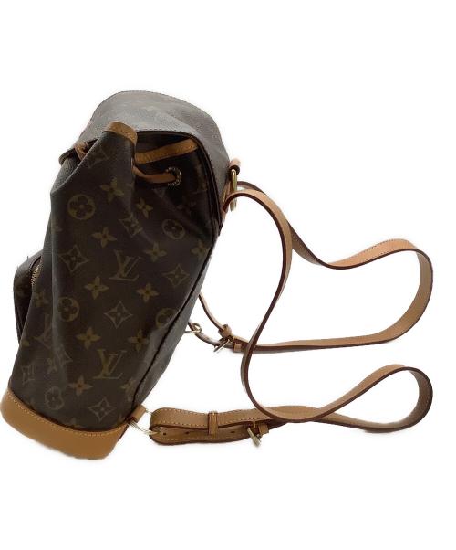 LOUIS VUITTON（ルイ ヴィトン）LOUIS VUITTON (ルイ ヴィトン) リュック ミニモンスリ ブラウンの古着・服飾アイテム
