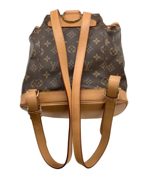 LOUIS VUITTON（ルイ ヴィトン）LOUIS VUITTON (ルイ ヴィトン) リュック ミニモンスリ ブラウンの古着・服飾アイテム