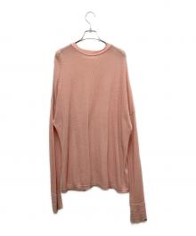 extreme cashmere（エクストリーム カシミア）の古着「カシミヤ混薄手ニット」｜ピンク