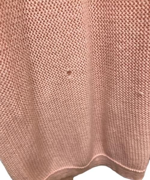 extreme cashmere（エクストリーム カシミア）extreme cashmere (エクストリーム カシミア) カシミヤ混薄手ニット ピンク サイズ:SIZE FREEの古着・服飾アイテム