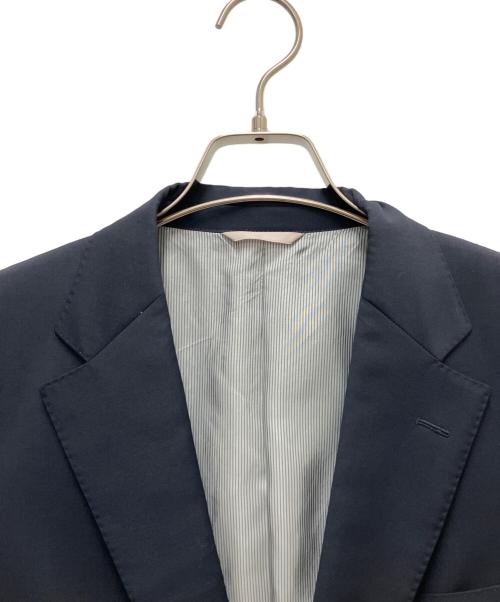 ERMENEGILDO ZEGNA（エルメネジルド・ゼニア）ERMENEGILDO ZEGNA (エルメネジルド・ゼニア) テーラードジャケット ネイビー サイズ:SIZE 100の古着・服飾アイテム