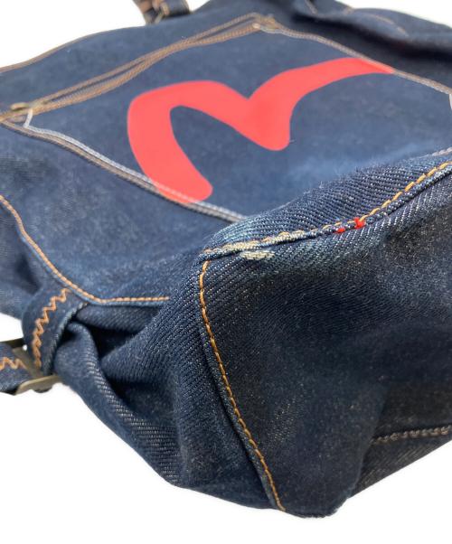 EVISU（エヴィス）EVISU (エビス) デニムトートバッグ インディゴの古着・服飾アイテム