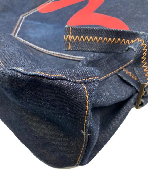 EVISU（エヴィス）EVISU (エビス) デニムトートバッグ インディゴの古着・服飾アイテム