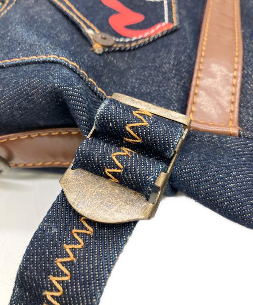 EVISU（エヴィス）EVISU (エビス) デニムトートバッグ インディゴの古着・服飾アイテム