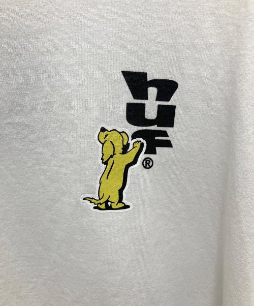 HUF（ハフ）HUF (ハフ) Tシャツ ホワイト サイズ:SIZE XXLの古着・服飾アイテム