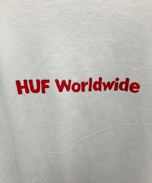HUF（ハフ）HUF (ハフ) Tシャツ ホワイト サイズ:SIZE XXLの古着・服飾アイテム