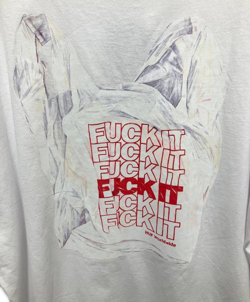 HUF（ハフ）HUF (ハフ) Tシャツ ホワイト サイズ:SIZE XXLの古着・服飾アイテム