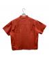 HUF (ハフ) PIGMENT DYED CAMP SHIRT レッド サイズ:SIZE XL 未使用品：8000円