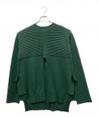 UN3D.アンスリード）の古着「22AW ROUND SLIT KT TOP」｜グリーン