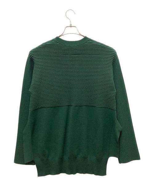 UN3D.（アンスリード）UN3D. (アンスリード) 22AW ROUND SLIT KT TOP グリーン サイズ:38の古着・服飾アイテム