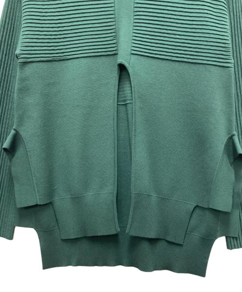 UN3D.（アンスリード）UN3D. (アンスリード) 22AW ROUND SLIT KT TOP グリーン サイズ:38の古着・服飾アイテム