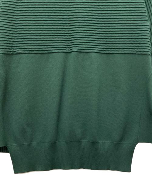 UN3D.（アンスリード）UN3D. (アンスリード) 22AW ROUND SLIT KT TOP グリーン サイズ:38の古着・服飾アイテム