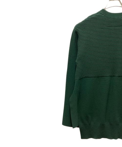 UN3D.（アンスリード）UN3D. (アンスリード) 22AW ROUND SLIT KT TOP グリーン サイズ:38の古着・服飾アイテム
