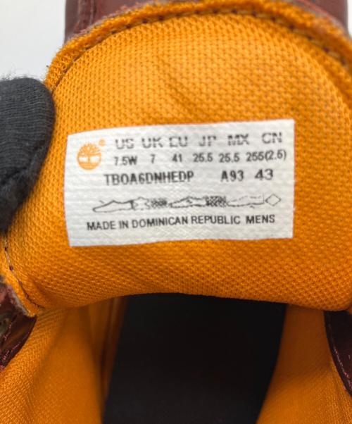 Timberland（ティンバーランド）Timberland (ティンバーランド) BEAMS (ビームス) EYELET BOOTS ブラウン サイズ:25.5の古着・服飾アイテム