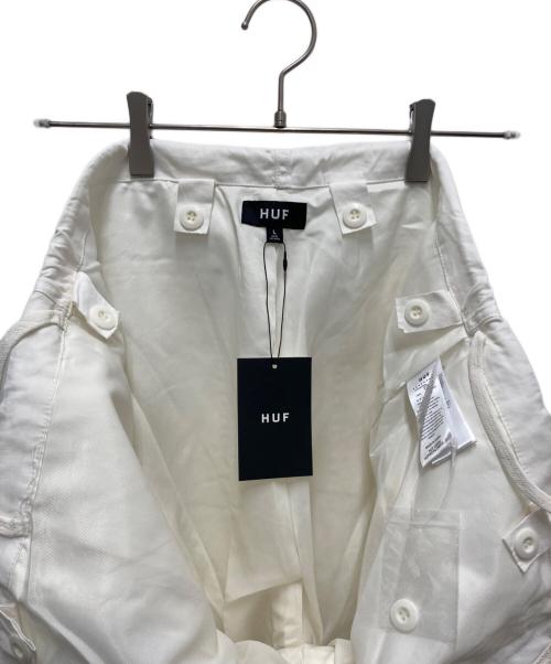 HUF（ハフ）HUF (ハフ) スノーパンツ ホワイト サイズ:SIZE　Lの古着・服飾アイテム