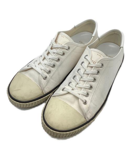 CELINE（セリーヌ）CELINE (セリーヌ) スニーカー ホワイト サイズ:SIZE　26cmの古着・服飾アイテム