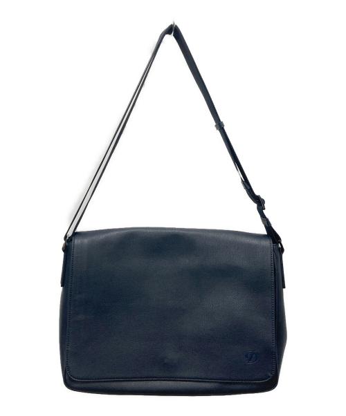 S.T.Dupont（エス・テー・デュポン）S.T.Dupont (エス・テー・デュポン) ショルダーバッグ ネイビーの古着・服飾アイテム