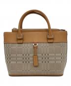 BURBERRYバーバリー）の古着「トートバッグ」｜ベージュ