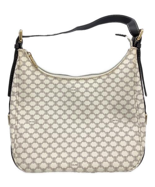 CELINE（セリーヌ）CELINE (セリーヌ) ショルダーバッグ ホワイトマカダム ベージュの古着・服飾アイテム