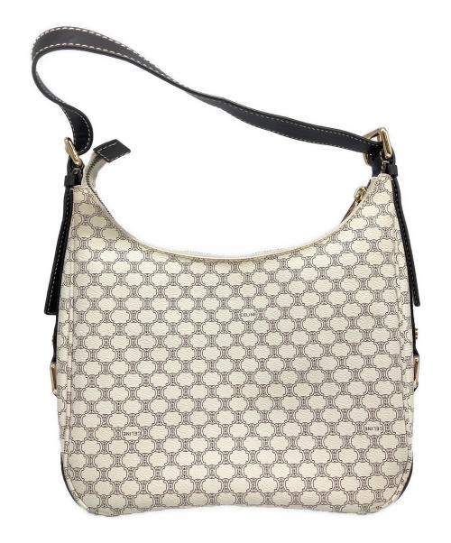 CELINE（セリーヌ）CELINE (セリーヌ) ショルダーバッグ ホワイトマカダム ベージュの古着・服飾アイテム