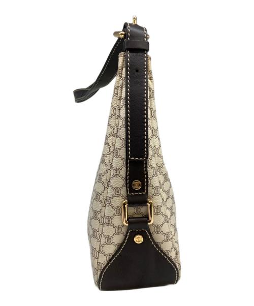 CELINE（セリーヌ）CELINE (セリーヌ) ショルダーバッグ ホワイトマカダム ベージュの古着・服飾アイテム