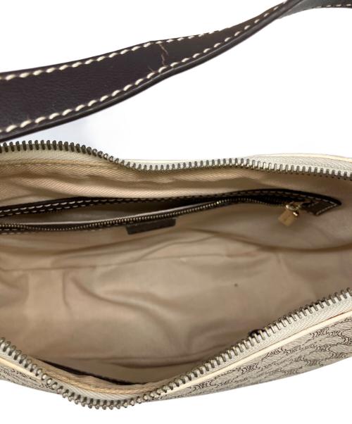 CELINE（セリーヌ）CELINE (セリーヌ) ショルダーバッグ ホワイトマカダム ベージュの古着・服飾アイテム