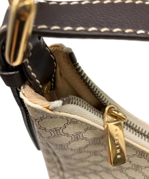 CELINE（セリーヌ）CELINE (セリーヌ) ショルダーバッグ ホワイトマカダム ベージュの古着・服飾アイテム