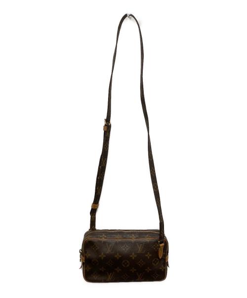 LOUIS VUITTON（ルイ ヴィトン）LOUIS VUITTON (ルイ ヴィトン) モノグラム ポシェット・マルリーバンドリエール ブラウンの古着・服飾アイテム