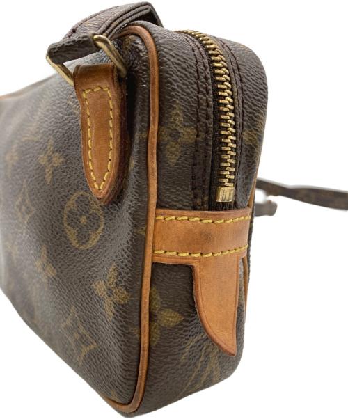 LOUIS VUITTON（ルイ ヴィトン）LOUIS VUITTON (ルイ ヴィトン) モノグラム ポシェット・マルリーバンドリエール ブラウンの古着・服飾アイテム