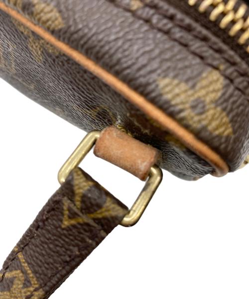 LOUIS VUITTON（ルイ ヴィトン）LOUIS VUITTON (ルイ ヴィトン) モノグラム ポシェット・マルリーバンドリエール ブラウンの古着・服飾アイテム