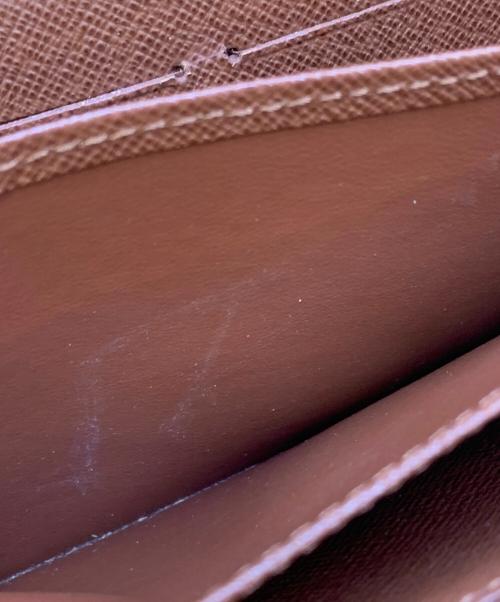 LOUIS VUITTON（ルイ ヴィトン）LOUIS VUITTON (ルイ ヴィトン) 長財布 ジッピー ウォレット  ブラウンの古着・服飾アイテム