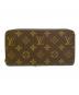 LOUIS VUITTON（ルイ ヴィトン）の古着「長財布 ジッピー ウォレット 」｜ブラウン