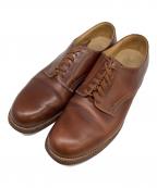 Crockett & Jonesクロケット＆ジョーンズ）の古着「プレーントゥシューズ」｜ブラウン