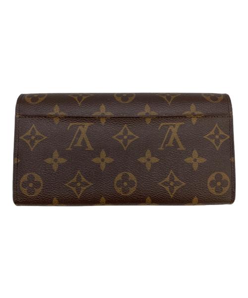 LOUIS VUITTON（ルイ ヴィトン）LOUIS VUITTON (ルイ ヴィトン) 長財布　ポルトフォイユ・サラ ブラウンの古着・服飾アイテム