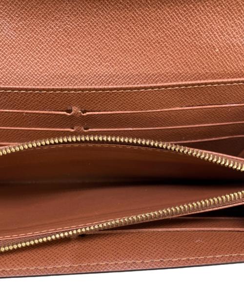 LOUIS VUITTON（ルイ ヴィトン）LOUIS VUITTON (ルイ ヴィトン) 長財布　ポルトフォイユ・サラ ブラウンの古着・服飾アイテム