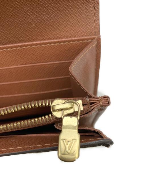 LOUIS VUITTON（ルイ ヴィトン）LOUIS VUITTON (ルイ ヴィトン) 長財布　ポルトフォイユ・サラ ブラウンの古着・服飾アイテム