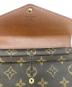 中古・古着 LOUIS VUITTON (ルイ ヴィトン) 長財布　ポルトフォイユ・サラ ブラウン：30000円